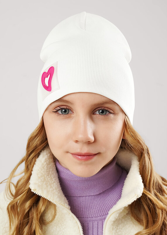 CLEVER Шапка 588874 566607ш молочный