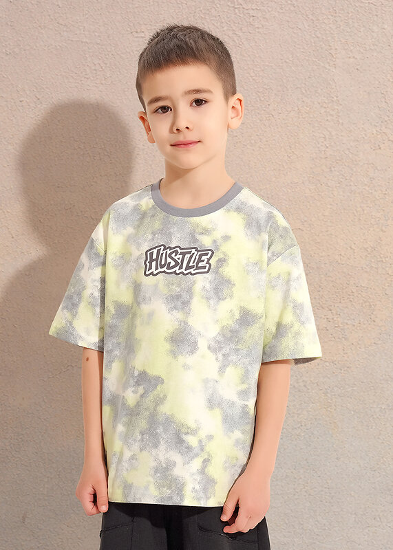 CLEVER Футболка 588875 867361/14кдн_п серый/св.зелёный