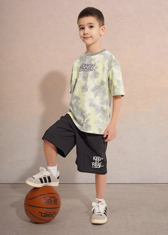 CLEVER Футболка 588875 867361/14кдн_п серый/св.зелёный