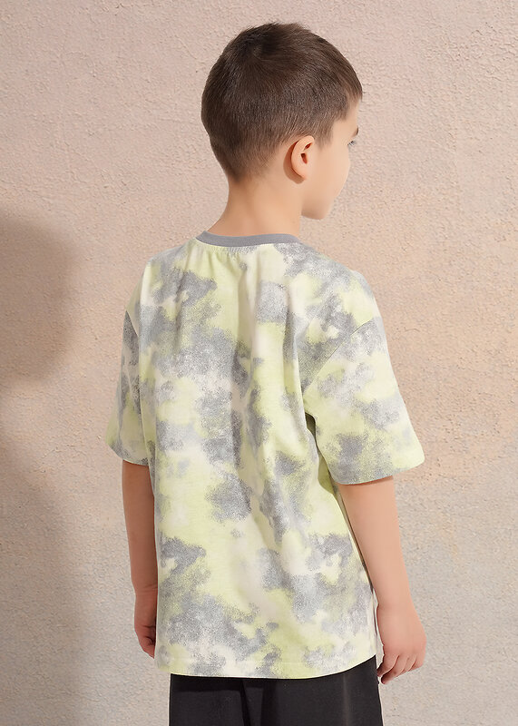 CLEVER Футболка 588875 867361/14кдн_п серый/св.зелёный