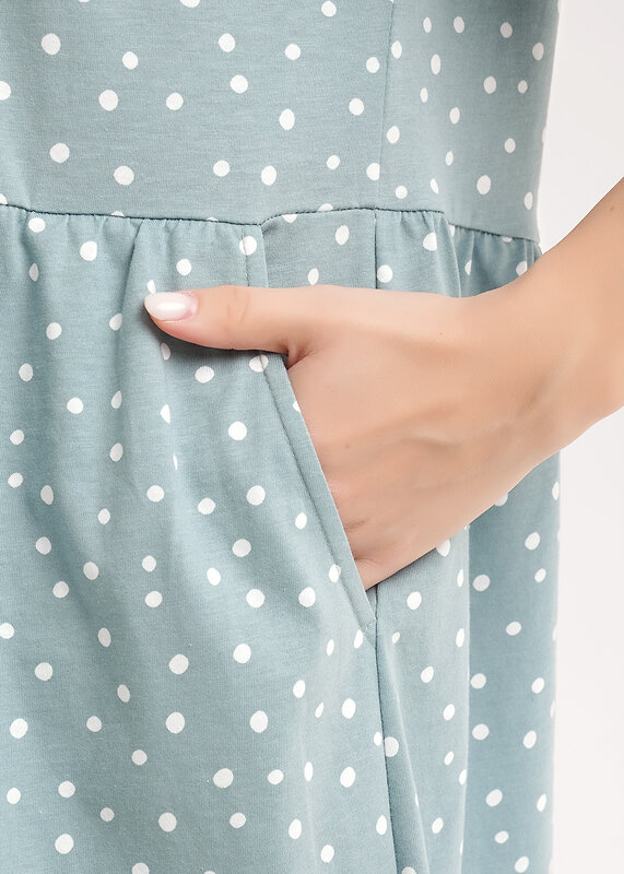 CLEVER Платье 588879 LDR26-1225 зелёный/молочный