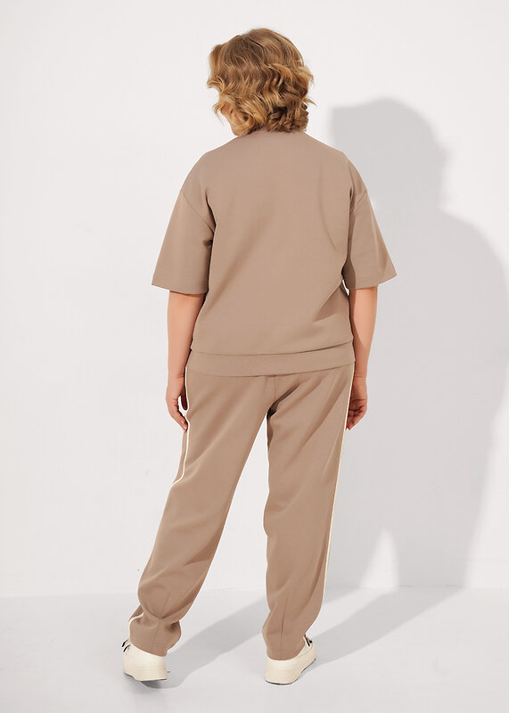 CLEVER Куртка 588889 LJ26-1230/2 т.бежевый