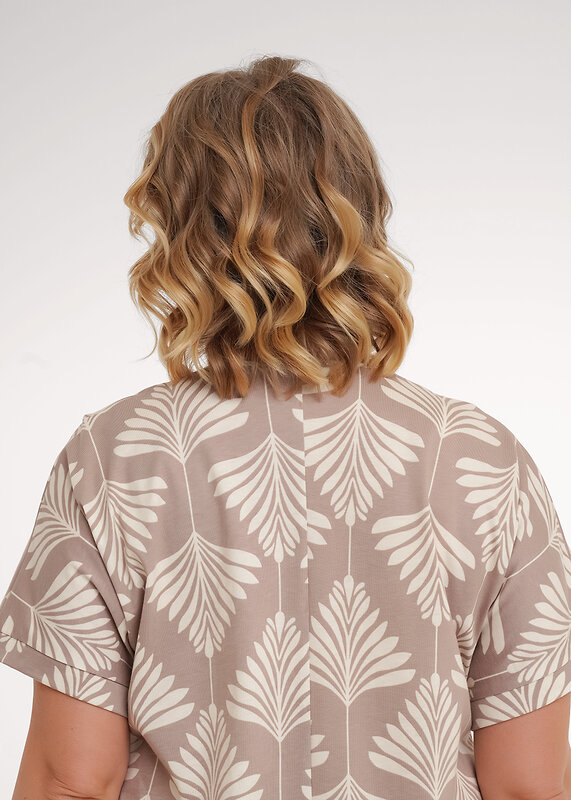 CLEVER Платье 588890 LDR26-1228 т.бежевый/св.бежевый