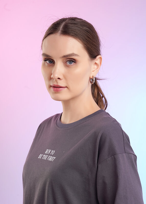 CLEVER Платье 588894 LDR26-1229 т.серый