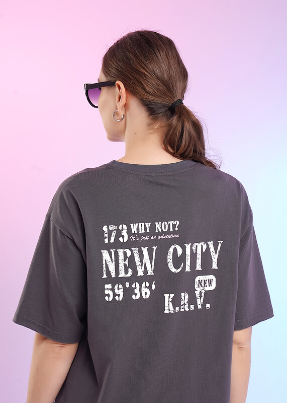 CLEVER Платье 588894 LDR26-1229 т.серый