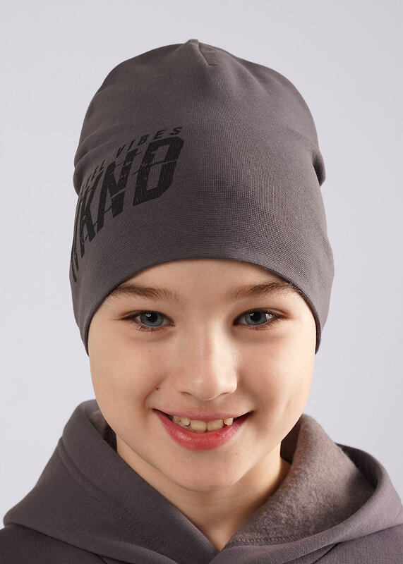 CLEVER Шапка 588916 566026/1рп т.серый