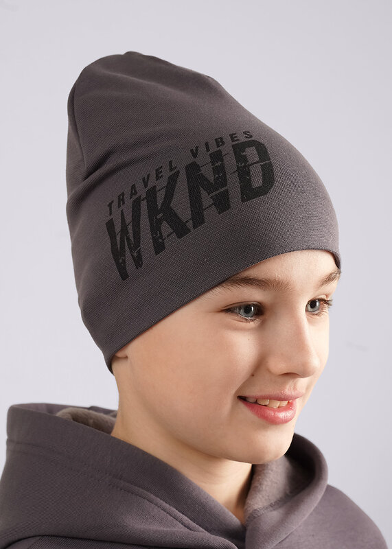 CLEVER Шапка 588916 566026/1рп т.серый