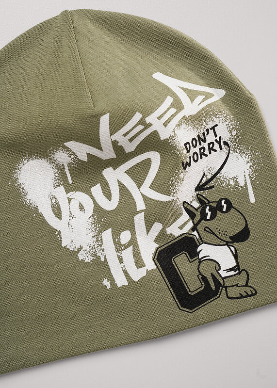 CLEVER Шапка 588918 566026/2рп хаки