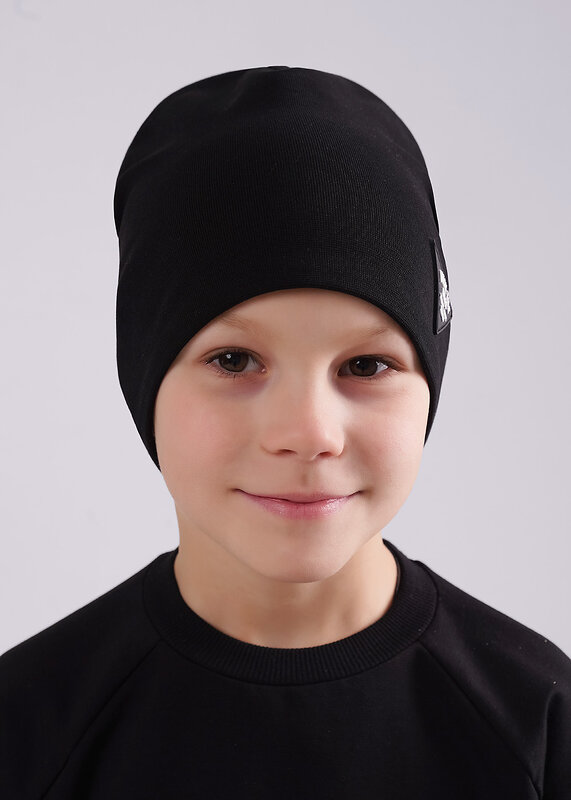 CLEVER Шапка 588930 565712/1р чёрный/св.зелёный