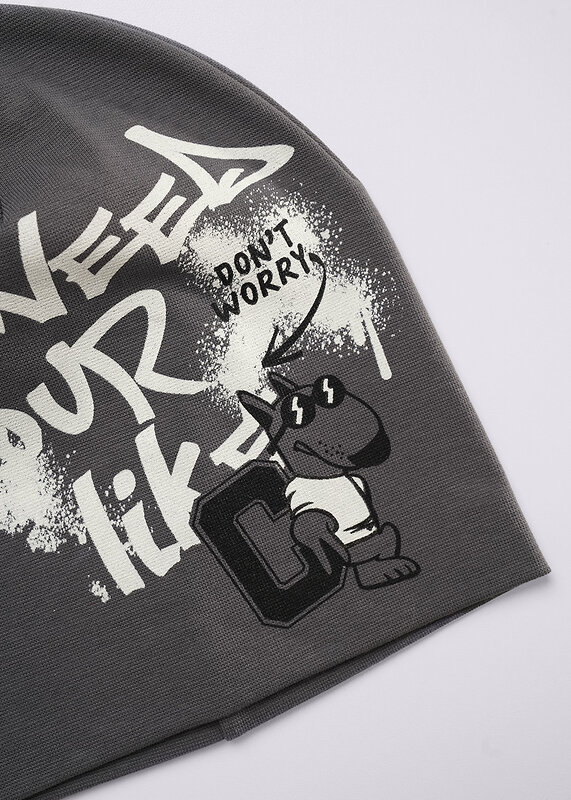 CLEVER Шапка 588933 566026/2рп т.серый