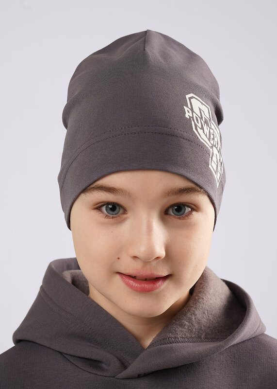 CLEVER Шапка 588936 566027/1рп т.серый