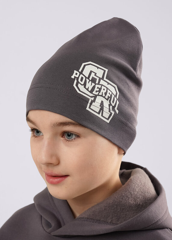 CLEVER Шапка 588936 566027/1рп т.серый