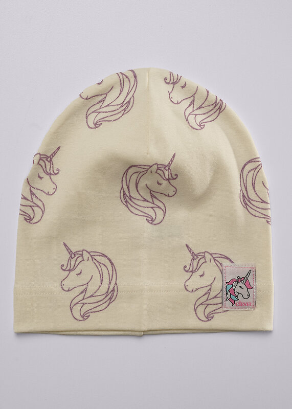 CLEVER Шапка 588950 566608/2рп молочный