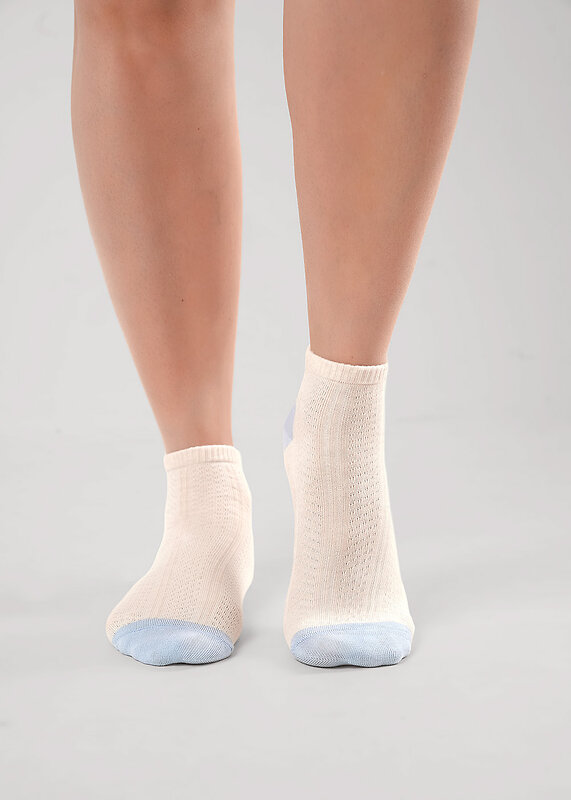 CLEVER Носки 588959 Д5562/1 меланж бежевый