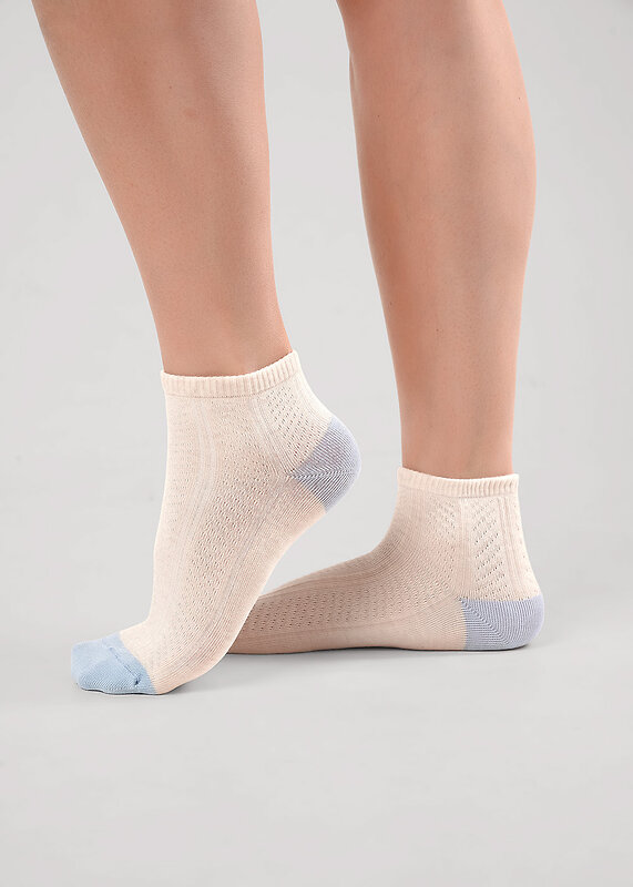 CLEVER Носки 588959 Д5562/1 меланж бежевый