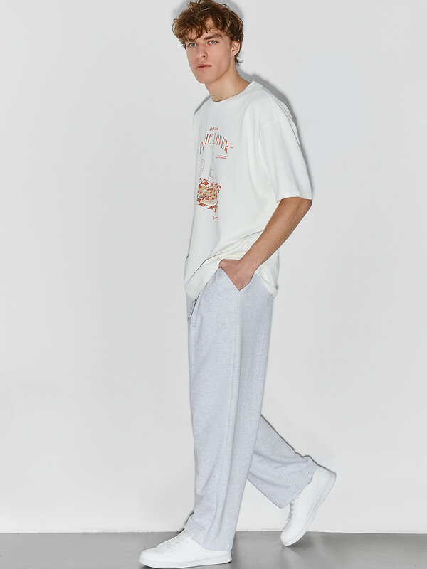 MARK FORMELLE Брюки 589003 181287 серый меланж