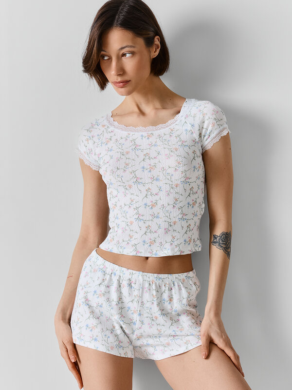 MARK FORMELLE Комплект 589023 592663 цветочки на белом