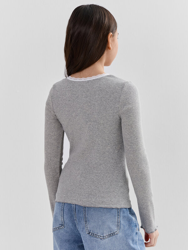 MARK FORMELLE Лонгслив 589027 127988 серый меланж