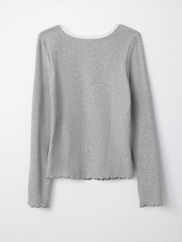 MARK FORMELLE Лонгслив 589027 127988 серый меланж