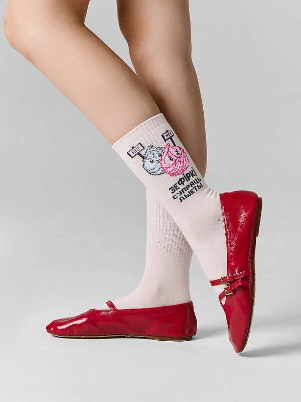 MARK FORMELLE Женские носки 589031 217K-3564 зефирный