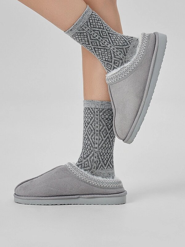 MARK FORMELLE Женские носки 589034 210K-3369 серый меланж