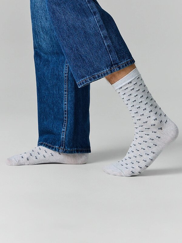 MARK FORMELLE Мужские носки 589039 017K-3047 св.серый меланж