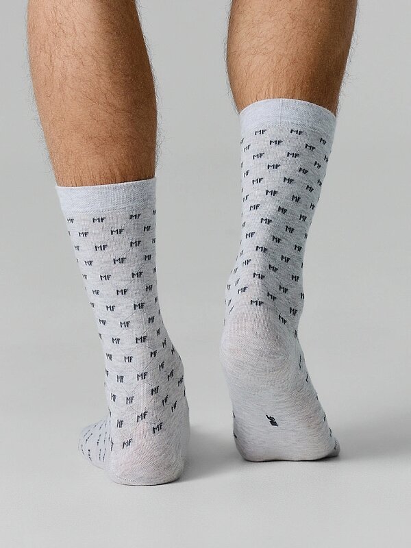 MARK FORMELLE Мужские носки 589039 017K-3047 св.серый меланж