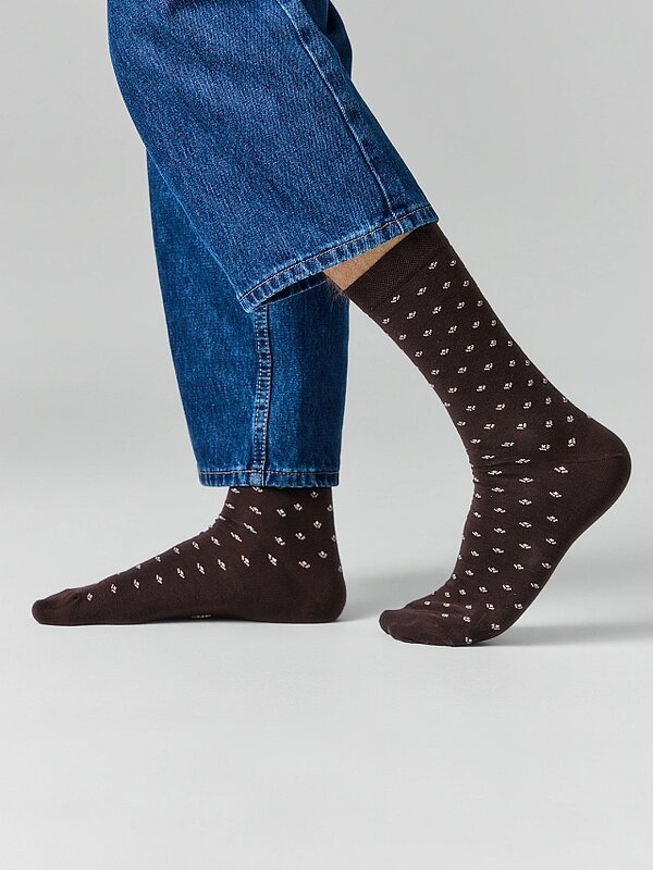 MARK FORMELLE Мужские носки 589041 017K-3488 т.коричневый
