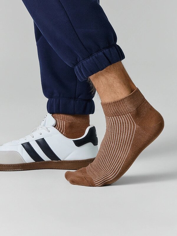 MARK FORMELLE Мужские носки 589049 131A-1587 белый /сер.меланж /карамель/