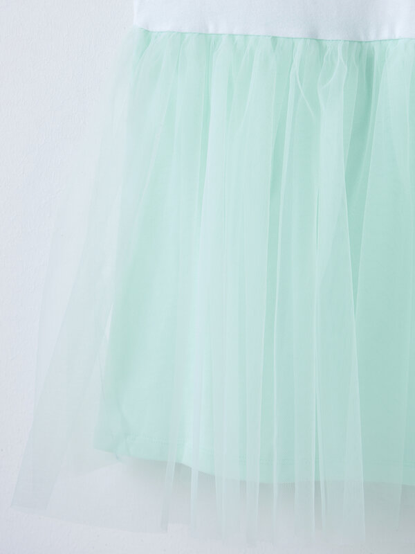 MARK FORMELLE Платье 589052 157990 белый +св.мята +печать