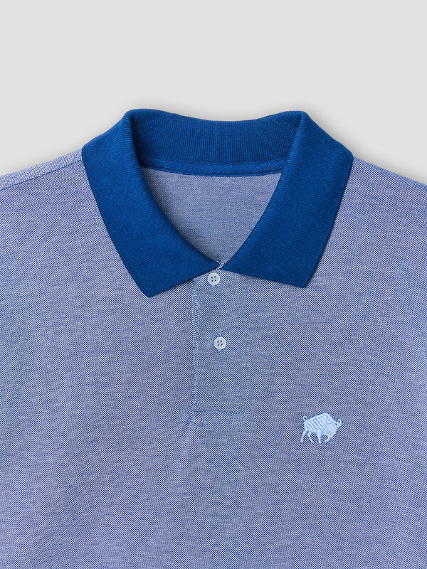 MARK FORMELLE Поло 589056 111850/1 двухцветный голубой