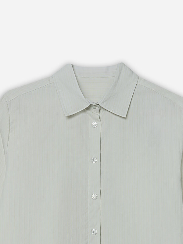 MARK FORMELLE Рубашка 589060 122880 полоска на морозной мяте