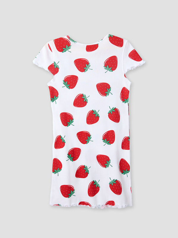 MARK FORMELLE Сорочка 589068 577724 клубнички на белом