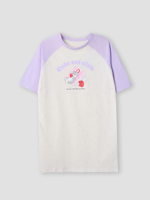 MARK FORMELLE Сорочка 589070 577730 горошек на молочном