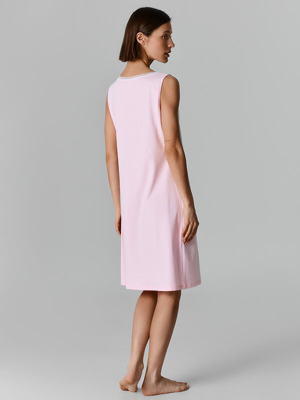 MARK FORMELLE Сорочка 589072 572399 горошек на персиковом