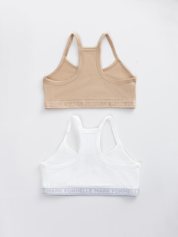 MARK FORMELLE Бюстье 589074 517707-2 белый +обжаренный миндаль
