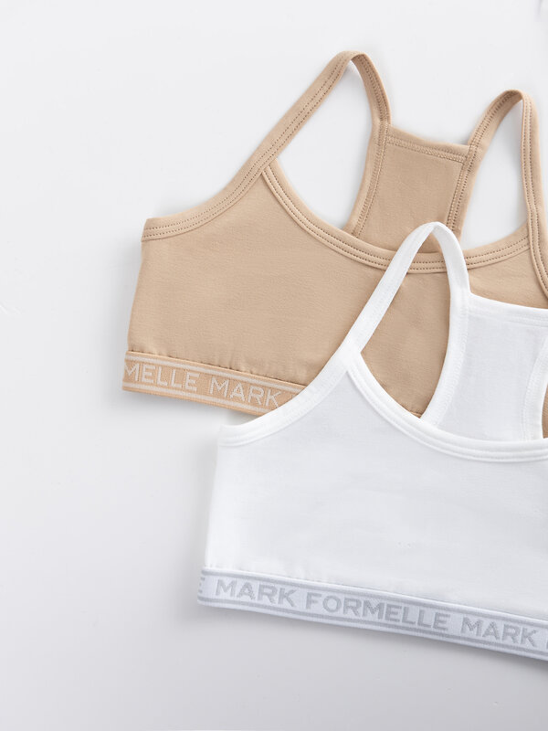 MARK FORMELLE Бюстье 589074 517707-2 белый +обжаренный миндаль