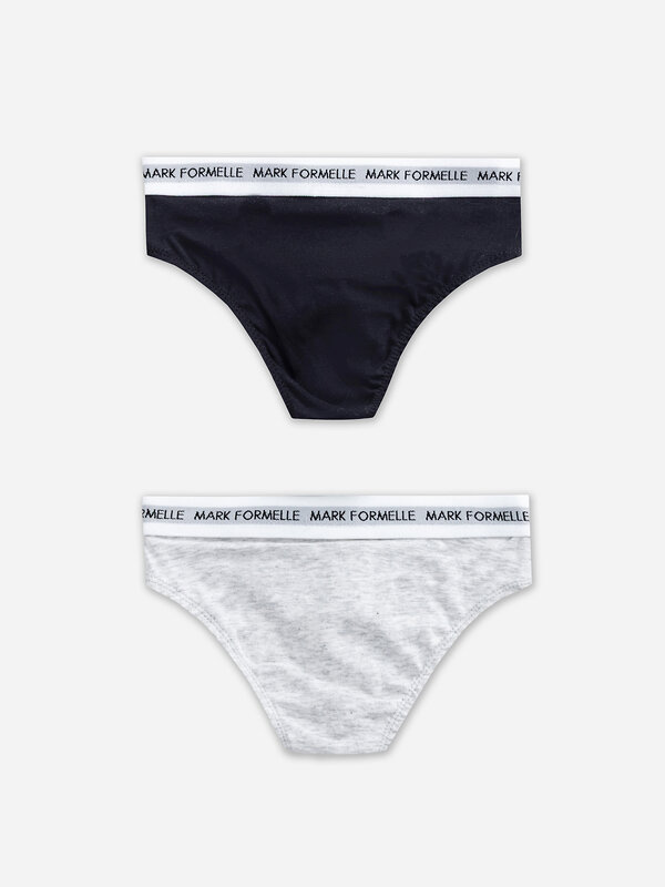 MARK FORMELLE Трусы 589087 413356-2 серый меланж+обсидиан