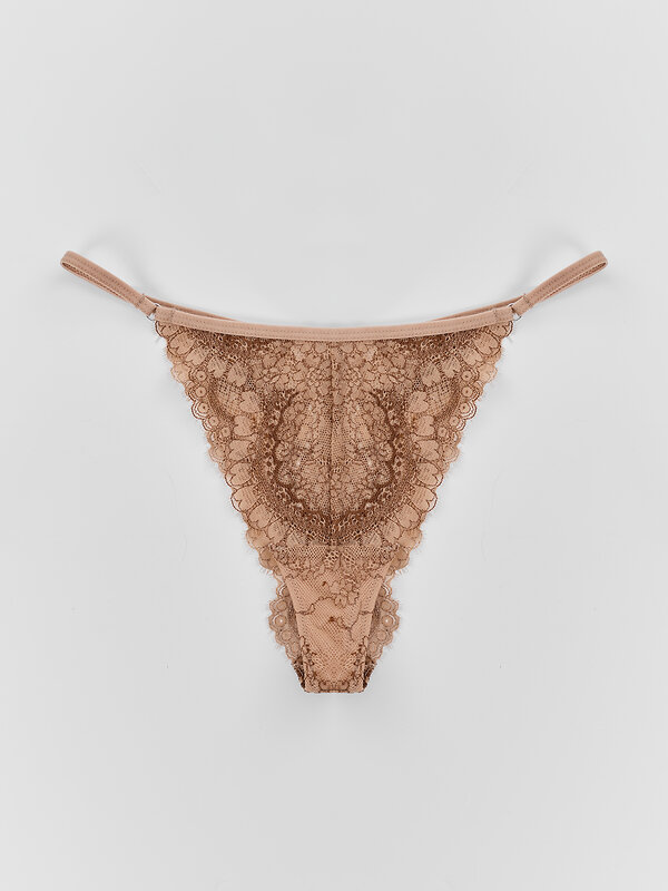 MARK FORMELLE Трусы 589092 412477 цветы на телесном