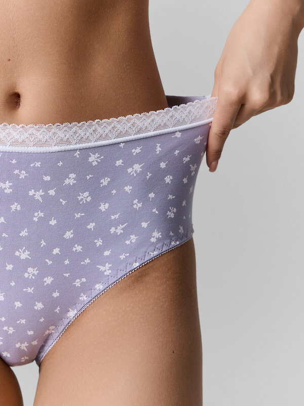 MARK FORMELLE Трусы 589104 412640 цветочки на сером