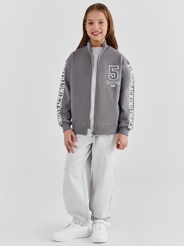 MARK FORMELLE Брюки 589123 187862 серый меланж