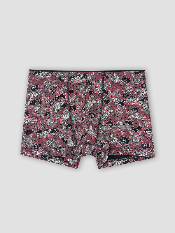 MARK FORMELLE Трусы 589136 411134 японский паттерн на бордовом