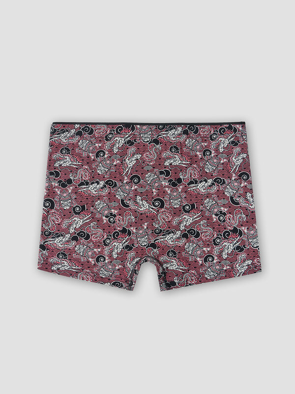 MARK FORMELLE Трусы 589136 411134 японский паттерн на бордовом