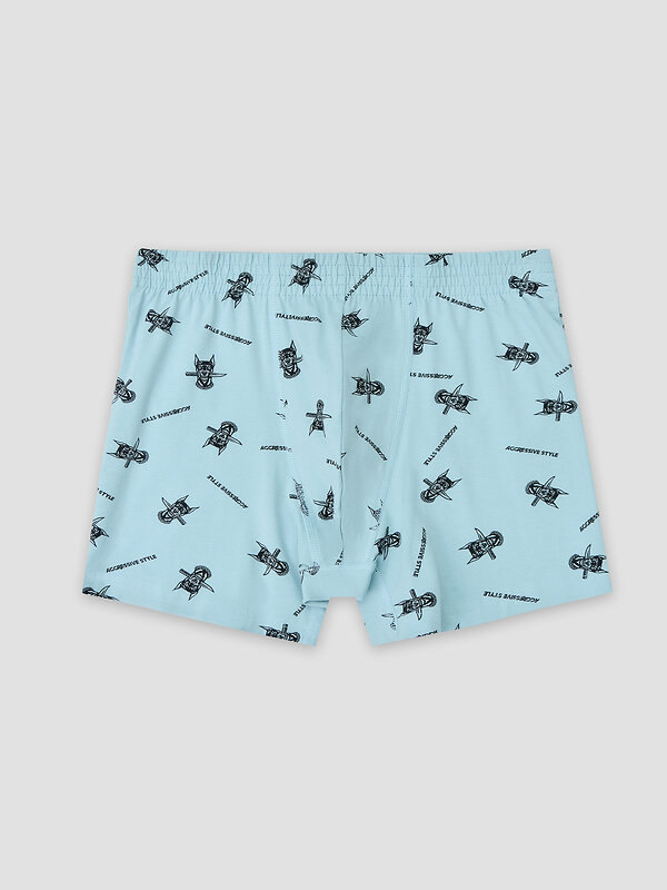 MARK FORMELLE Трусы 589137 411143 доберманы на серо -бирюзовом