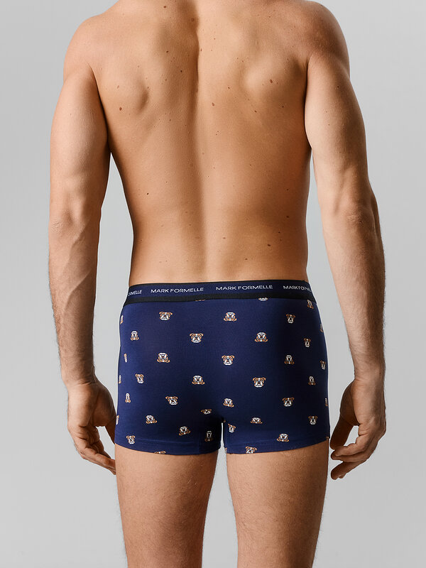 MARK FORMELLE Трусы 589142 411228 бульдоги на т.синем