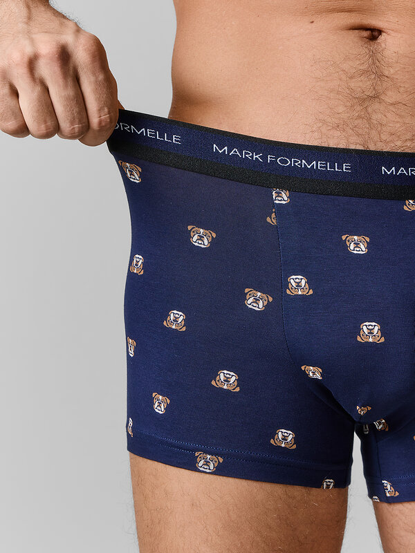 MARK FORMELLE Трусы 589142 411228 бульдоги на т.синем