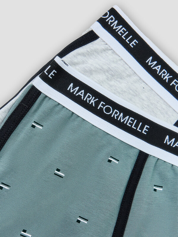 MARK FORMELLE Трусы 589148 411165-2 узор на бризе +серый меланж