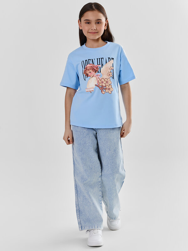 MARK FORMELLE Футболка 589154 117915 небо +печать