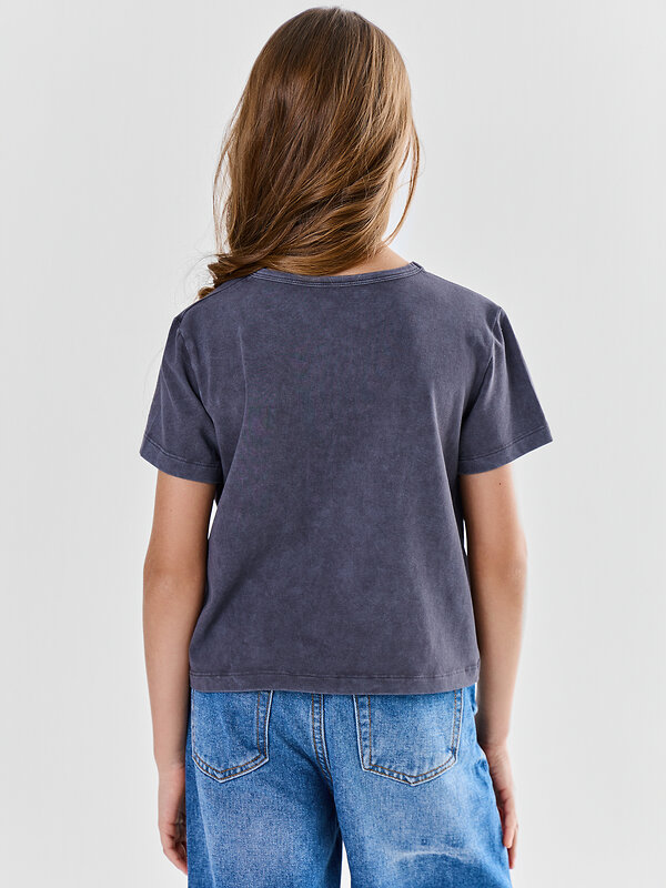 MARK FORMELLE Футболка 589157 117946 ACID WASH обсидиан +печать