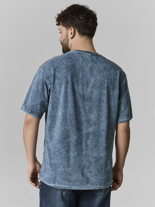 MARK FORMELLE Футболка 589177 111858 ACID WASH графит +печать